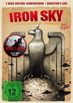 Iron Sky - Wir kommen in Frieden! (2 DVDs, Kinofassung+Director's Cut) (2012) [Gebraucht - Zustand (Sehr Gut)] 