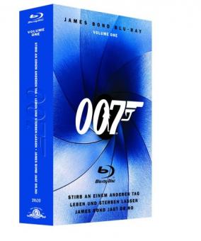 James Bond - Box Vol. 1: Stirb an einem anderen Tag/Leben und sterben lassen/Jagt Dr. No [Blu-ray] 