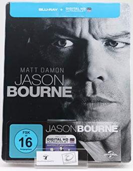 Jason Bourne (Limited Steelbook) (2016) [Blu-ray] [Gebraucht - Zustand (Sehr Gut)] 