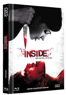 Inside - Was Sie will ist in Dir (Uncut Limited Mediabook, Blu-ray+DVD, Cover A) (2007) [FSK 18] [Blu-ray] [Gebraucht - Zustand (Sehr Gut)] 