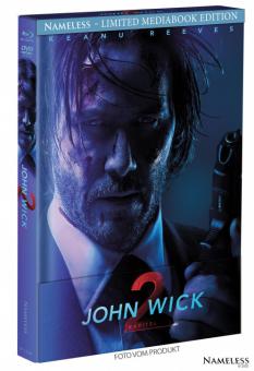 John Wick: Kapitel 2 (Limited Mediabook, Blu-ray+DVD, Cover B) (2017) [FSK 18] [Blu-ray] 