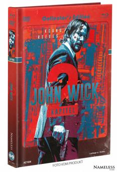 John Wick: Kapitel 2 (Limited Mediabook, Blu-ray+DVD, Cover C) (2017) [FSK 18] [Blu-ray] 