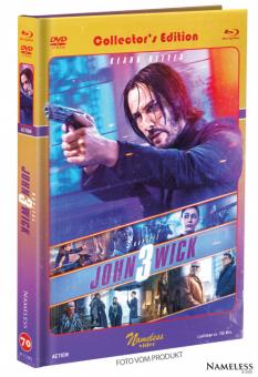 John Wick: Kapitel 3 (Limited Mediabook, Blu-ray+DVD, Cover C) (2019) [FSK 18] [Blu-ray] 