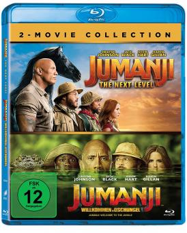 Jumanji: The Next Level / Jumanji: Willkommen im Dschungel (2-Movie-Collection) (2 Discs) [Blu-ray] 