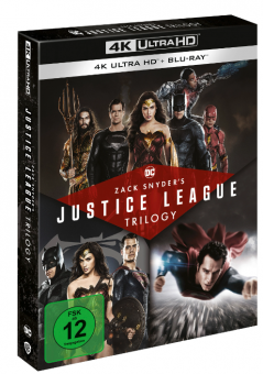Zack Snyder's Justice League Trilogy (8 Discs, 4K Ultra HD+Blu-ray) [4K Ultra HD] 