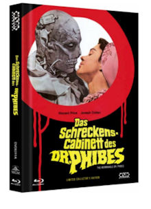 Das Schreckenskabinett des Dr. Phibes (Limited Mediabook, Blu-ray+DVD, Cover A) (1971) [Blu-ray] 