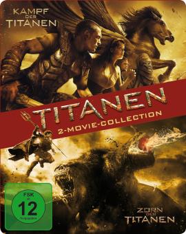 Kampf der Titanen / Zorn der Titanen (Steelbook) [Blu-ray] 