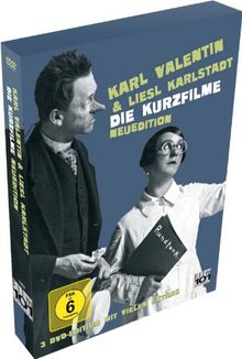 Karl Valentin & Liesl Karlstadt - Die Kurzfilme - NeuEdition (2008) (3 DVDs) [Gebraucht - Zustand (Sehr Gut)] 