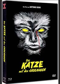 Die Katze mit den Jadeaugen (Limited Mediabook, Blu-ray+DVD, Cover B) (1977) [FSK 18] [Blu-ray] 