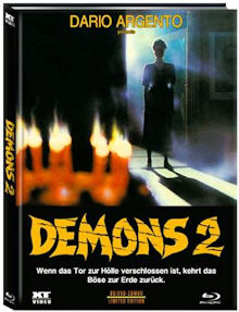 Dämonen - Dance of the Demons 2 (Limited Mediabook, Blu-ray+DVD, Cover A) (1986) [FSK 18] [Blu-ray] 
