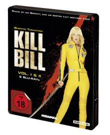 Kill Bill: Volume 1+2 - Steel Edition [FSK 18] [Blu-ray] 