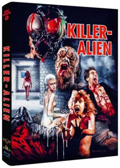 Killer-Alien (Limited Mediabook, Cover C) (1986) [FSK 18] [Blu-ray] 