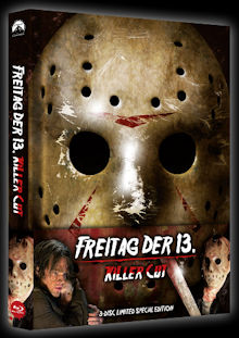 Freitag der 13. (Killer Cut) (3 Disc Limited Wattiertes Mediabook, Blu-ray+DVD) (2009) [FSK 18] [Blu-ray] 