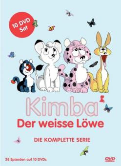 Kimba, der weiße Löwe - Die komplette Serie (10 DVDs) 