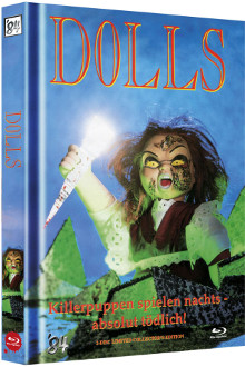 Dolls (Limited Mediabook, Blu-ray+DVD, Cover B) (1987) [FSK 18] [Blu-ray] 