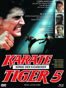 Karate Tiger 5 - König der Kickboxer (Limited Mediabook, Blu-ray+DVD, Cover B) (1990) [FSK 18] [Blu-ray] 