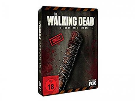 The Walking Dead - Die komplette siebte Staffel (Uncut, Limited Steelbook) [FSK 18] [Blu-ray] 