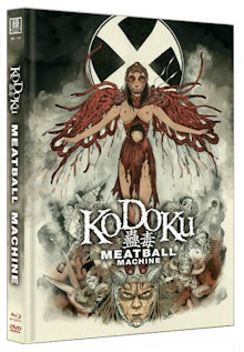 Kodoku: Meatball Machine (Limited Mediabook, Blu-ray+DVD, Cover A) (2017) [FSK 18] [Blu-ray] 
