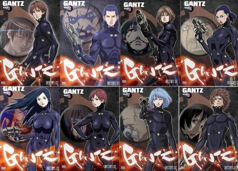Gantz Komplett-Set, Vol. 01 - 08 (8 DVDs) (2004) 
