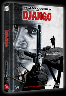 Django (Limited Mediabook, Blu-ray+DVD, Cover C) (1966) [FSK 18] [Blu-ray] 