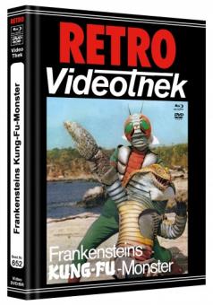 Frankensteins Kung-Fu Monster (Limited Mediabook, Blu-ray+DVD, Cover B) (1975) [FSK 18] [Blu-ray] 