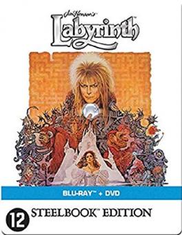 Die Reise ins Labyrinth (Limited Steelbook, Blu-ray+DVD) (1986) [EU Import mit dt. Ton] [Blu-ray] 