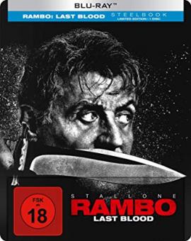 Rambo: Last Blood (Limited Steelbook) (2019) [FSK 18] [Blu-ray] 