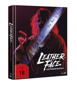 The Texas Chainsaw Massacre 3 - Leatherface (Limited Mediabook, 2 Blu-ray's+DVD) (1990) [FSK 18] [Blu-ray] 