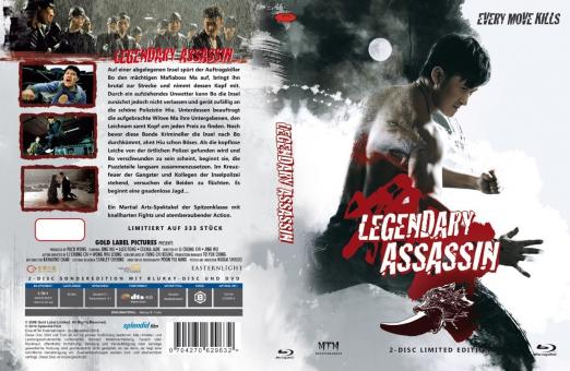 Legendary Assassin (Limited Mediabook, Blu-ray+DVD, Cover A) (2008) [FSK 18] [Blu-ray] 