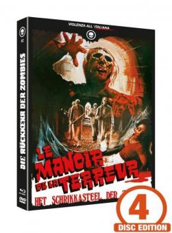 Die Rückkehr der Zombies (Lim. Uncut Mediabook, 2 Blu-rays+DVD+CD, Cover B) (1980) [FSK 18] [Blu-ray] 