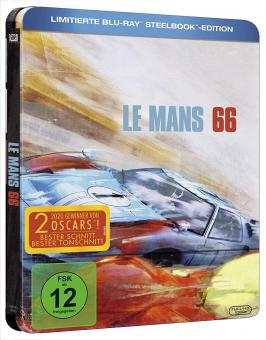 Le Mans 66 - Gegen jede Chance (Limited Steelbook) (2020) [Blu-ray] [Gebraucht - Zustand (Sehr Gut)] 