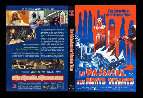 Das Leichenhaus der lebenden Toten (Limited Mediabook, Cover G) (1974) [FSK 18] [Blu-ray] 