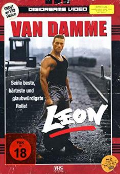 Leon (Uncut, Limited Mediabook VHS Edition, Blu-ray+DVD) (1990) [FSK 18] [Blu-ray] 