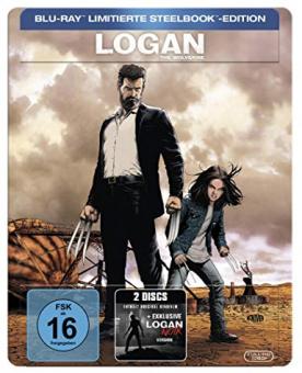 Logan - The Wolverine (Limited Steelbook, 2 Discs) (2017) [Blu-ray] [Gebraucht - Zustand (Sehr Gut)] 