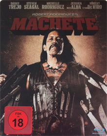 Machete (Uncut) (Steelbook) (2010) [FSK 18] [Blu-ray] 