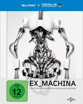 Ex Machina (Limited Steelbook) (2015) [Blu-ray] 