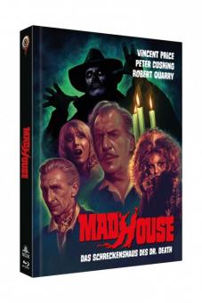 Madhouse - Das Schreckenshaus des Dr. Death (Limited Mediabook, Blu-ray+DVD, Cover B) (1974) [FSK 18] [Blu-ray] 