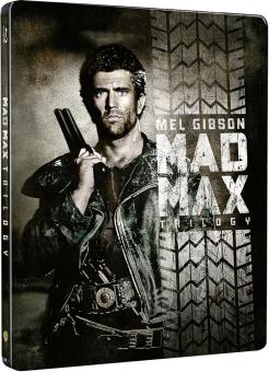 Mad Max - Trilogie (Steelbook) (Teil 1-3, 3 Discs) [FSK 18] [EU Import mit dt. Ton] [Blu-ray] 
