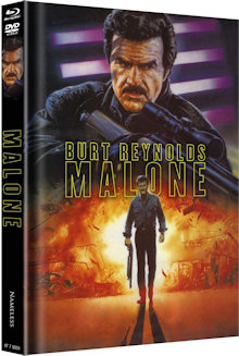 Malone - Nichts wird ihn aufhalten können (Limited Mediabook, Blu-ray+DVD, Cover A) (1987) [FSK 18] [Blu-ray] 
