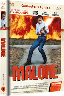 Malone - Nichts wird ihn aufhalten können (Limited Mediabook, Blu-ray+DVD, Cover C) (1987) [FSK 18] [Blu-ray] 