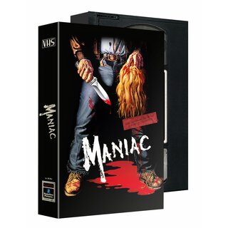 Maniac (8 Discs VHS Edition, 4K Ultra HD+Blu-ray+DVD, Cover E) (1980) [FSK 18] [4K Ultra HD] 