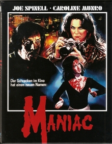 Maniac (Uncut, Kleine Hartbox, Limitiert auf 131 Stück, Cover B) (1980) [FSK 18] [Blu-ray] 