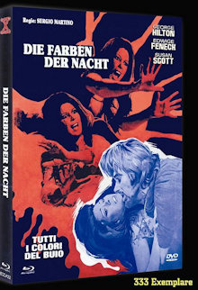 Die Farben der Nacht (Limited Mediabook, Blu-ray+DVD, Cover C) (1972) [FSK 18] [Blu-ray] 