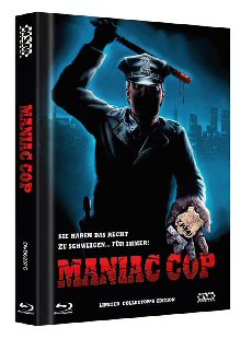 Maniac Cop (Limited Uncut Mediabook, Blu-ray+2 DVDs, Cover C) (1988) [FSK 18] [Blu-ray] 