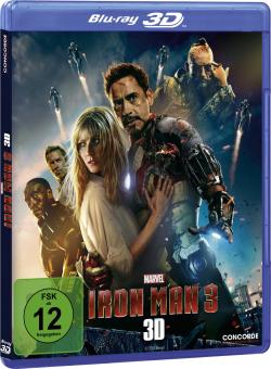 Iron Man 3 (inkl. 2D-Version / Lenticular Cover) (2013) [3D Blu-ray] 