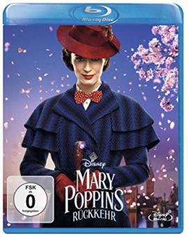 Mary Poppins' Rückkehr (2018) [Blu-ray] [Gebraucht - Zustand (Sehr Gut)] 