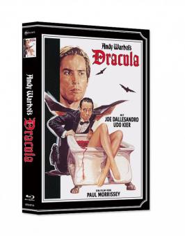 Andy Warhol's Dracula (Limited Wattiertes Mediabook, Blu-ray+DVD, Cover A) (1974) [FSK 18] [Blu-ray] 
