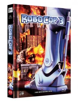 Robocop 3 (Limited Mediabook, Blu-ray+DVD, Cover B) (1993) [Blu-ray] 