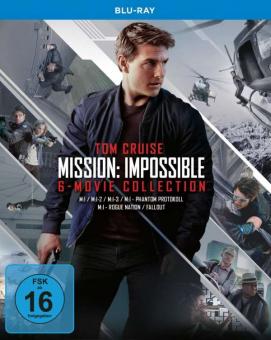Mission: Impossible - 6 Movie Collection (6 Discs) (2018) [Blu-ray] 