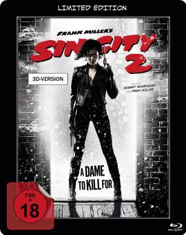 Sin City 2 - A Dame to kill for (Limited Steelbook) (2014) [FSK 18] [3D Blu-ray] 